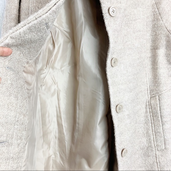 ANNE KLEIN Wool-Blend Boucle Winter Coat - Picture 11 of 12